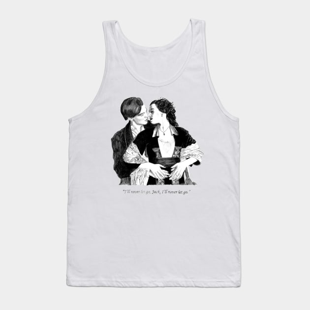 The Classic Titanic Jack And Rose Tank Top by sumringahbungah